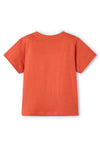 Mayoral Boy Short Sleeve On The Road Tee, Orange