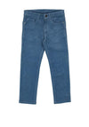 Mayoral Boy Basic Slim Fit Cord Trouser, Stone Blue