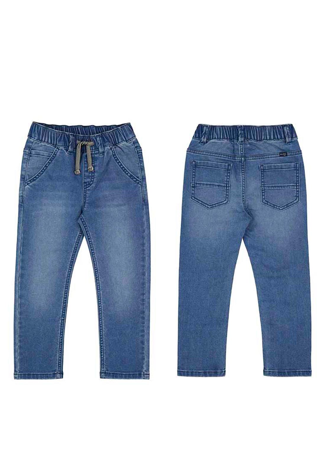 Mayoral Boy Soft Denim Jogger Jean, Blue