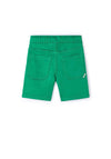Mayoral Boy Twill Bermuda Shorts, Green