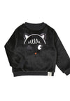 Mayoral Girls Long Sleeve Fleece, Black