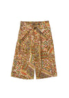 Mayoral Girl Aztec Print Wide Leg Trouser, Multi