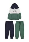 Mayoral Mini Boy 3 Piece Tracksuit Set, Green