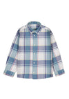 Mayoral Mini Boy Long Sleeve Check Shirt, Blue