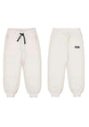 Mayoral Mini Boy Cuffed Jogger, Cream