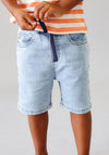 Mayoral Mini Boy Soft Denim Short, Light Blue
