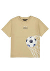 Mayoral Mini Boy We Are Legendary Short Sleeve Tee, Beige