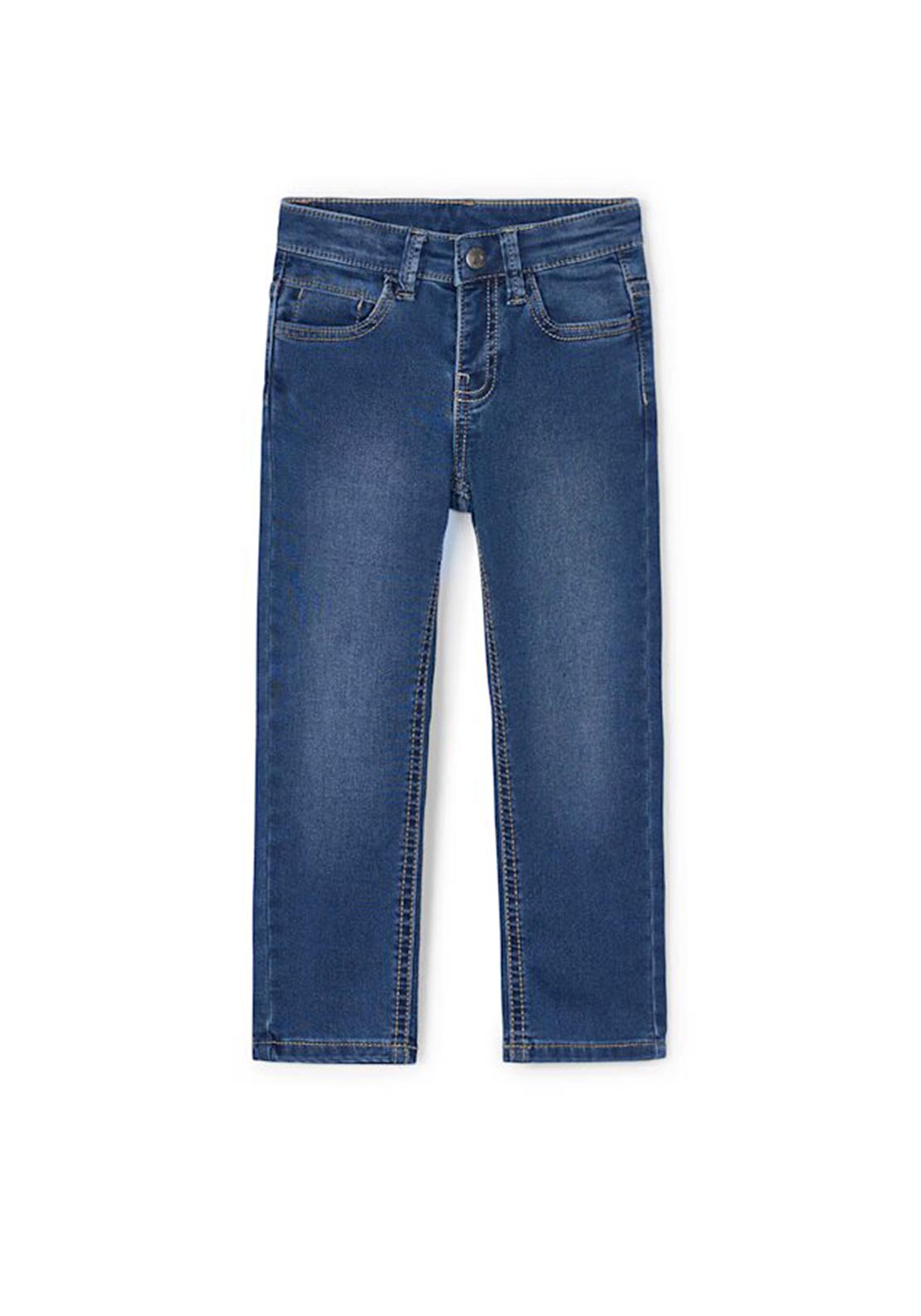 Mayoral Boy Slim Denim Jean, Blue