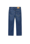 Mayoral Boy Slim Denim Jean, Blue