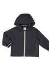 Mayoral Mini Boy Long Sleeve Hooded Windbreaker, Grey
