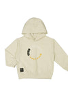 Mayoral Mini Boy Long Sleeve Hoodie, Cream