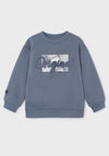 Mayoral Mini Boy Long Sleeve Sweater, Grey