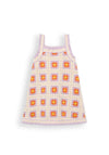 Mayoral Mini Girl Crochet Dress, Cream Multi