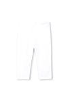 Mayoral Mini Girl Cropped Legging, White