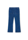 Mayoral Mini Girl Flare Denim Legging, Blue