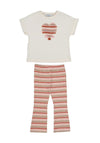 Mayoral Mini Girl Flare Legging Set, Pink