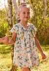 Mayoral Mini Girl Daisy Floral Dress, Blue