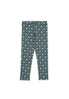 Mayoral Mini Girl Floral Print Legging, Blue