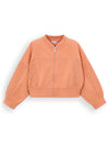 Mayoral Mini Girl Long Sleeve Jacket, Orange