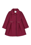 Mayoral Mini Girl Long Sleeve Dress Coat, Red