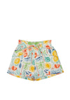 Mayoral Mini Girl Patterned Shorts, Multi