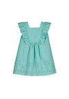 Mayoral Mini Girl Ruffle Dress, Green