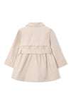Mayoral Mini Girl Trench Coat, Beige