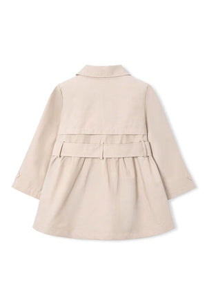 Mayoral Mini Girl Trench Coat, Beige