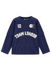 Mayoral Mini Boy Team Leader Long Sleeve Top, Navy