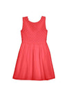 Mayoral Older Girl Lace Sleeveless Dress, Coral