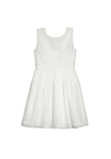 Mayoral Older Girl Lace Sleeveless Dress, White