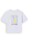Mayoral Older Girl Sweet Lemonade Print Tee, White