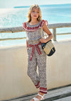 Mayoral Older Girl Print Trouser, Multi