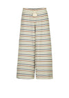 Mayoral Older Girl Stripe Crochet Trouser, Multi