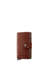 Secrid Premium Basco Mini Wallet+, Whiskey Brown