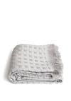 The Home Studio Large Waffle Throw, Green