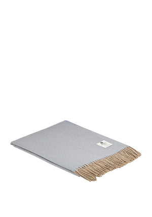 McNutt of Donegal Alpaca Throw, Blue Moon