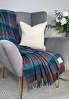 McNutt of Donegal Elements Plaid Throw, Red Multi