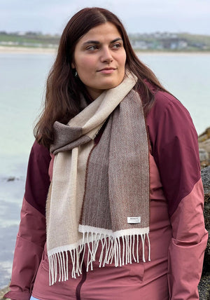 L WOOL BERGEN SCARF
