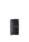 Secrid Premium Emboss Mini Wallet+, Black