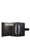 Secrid Premium Emboss Mini Wallet+, Black