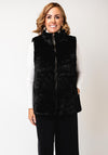 Malissa J Leopard Faux Fur Reversible Gilet, Brown