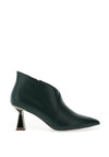 Menbur Tapered Heeled Boots, Forest Green