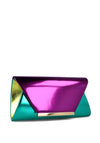 Menbur Messor Metallic Multi Envelope Clutch Bag, Multi