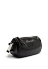 Valentino Conscious Faux Croc Print Shoulder Bag, Black