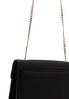 Menbur Velvet Embellished Mini Crossbody Bag, Black