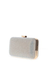 Menbur Corvus Iridescent Diamante Encrusted Mini Clutch Bag, Gold
