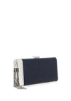 Menbur Shimmering Tassel Clutch, Navy