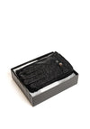 Serafina Collection Men’s Gloves and Scarf Gift Set, Black