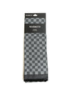 Serafina Men’s Check Dot Pattern Scarf, Grey